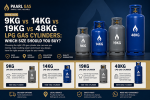 9kg vs 14kg vs 19kg vs 48kg LPG Gas Cylinders: Which Size Should You Buy?