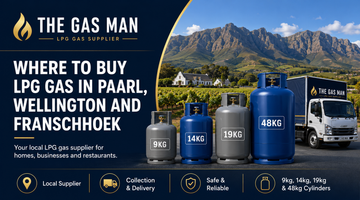 Where to Buy LPG Gas in Paarl, Wellington and Franschhoek